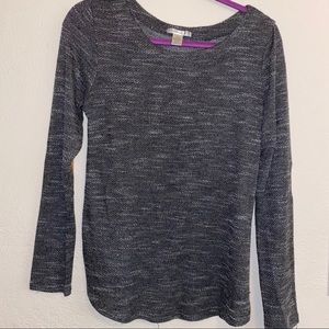 Long Sleeve Elbow patch T